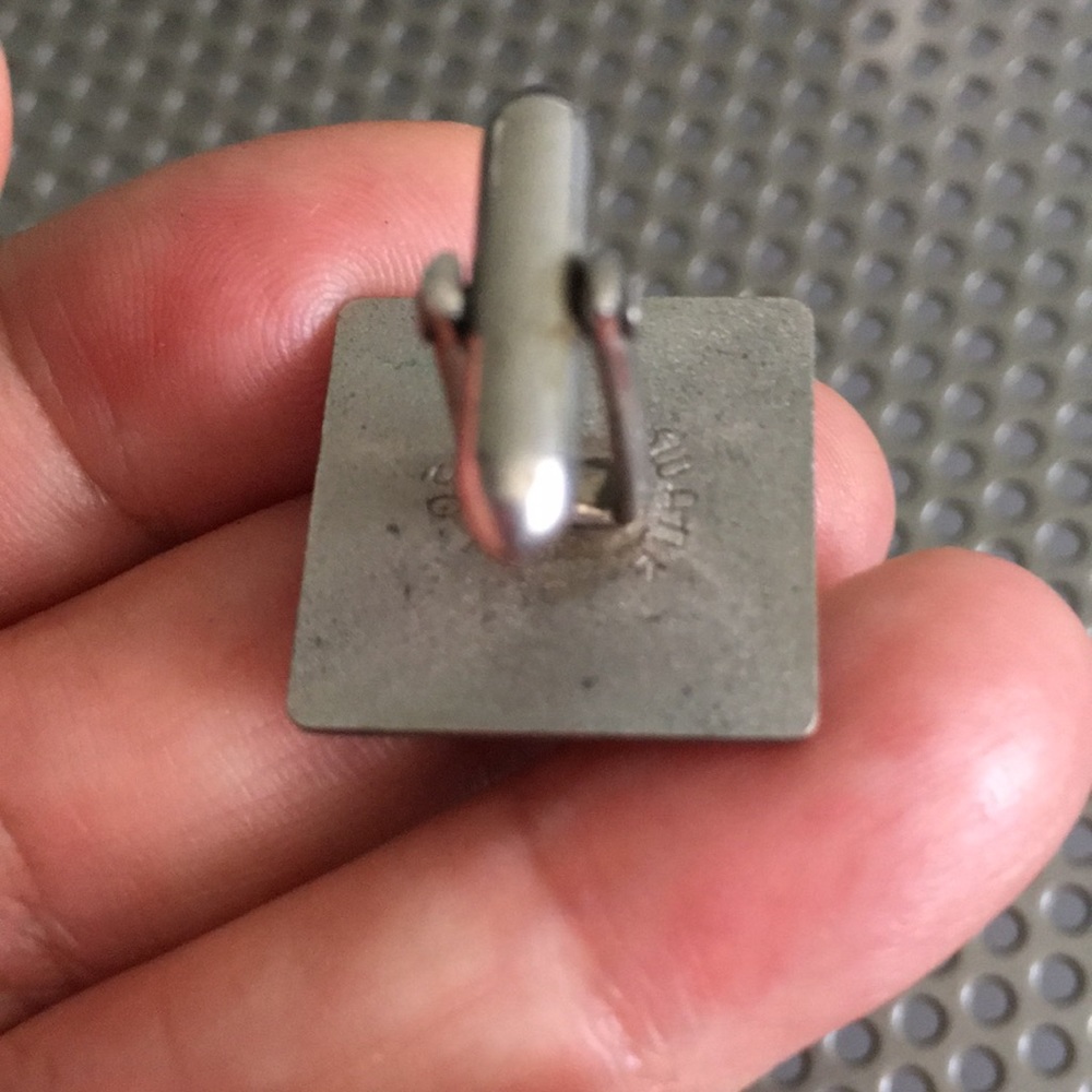 Swank So Signed R Initialed Cufflinks & Tie Clip - image 8